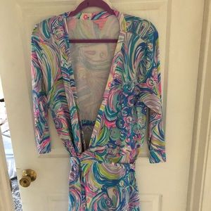 Lilly Pulitzer wrap dress